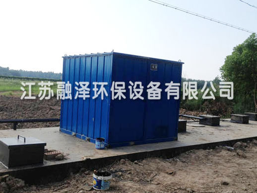 南京某村一體化地埋式